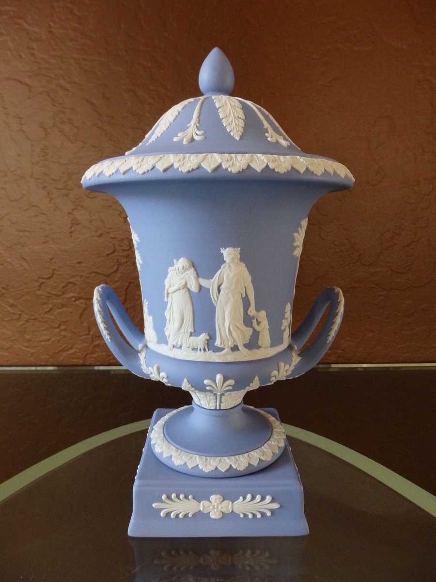 Blue Jasperware Urn by Wedgwood Collectors Weekly