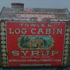 Towle's Log Cabin Syrup Tin Copyrighted 1914