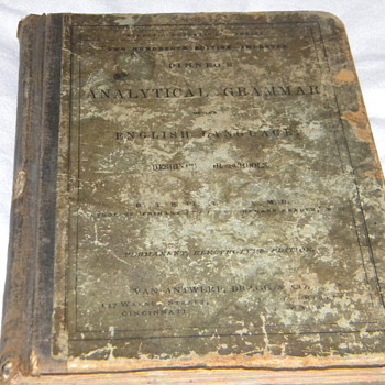 1859 Pinneo's Analytical Grammar of the English Language: Designed For Schools - Books