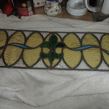 stained glass piece - Art Glass