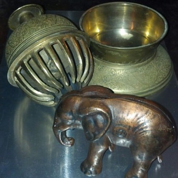Elephant Bank & Elephant Bell 