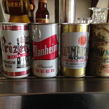 Misc. Beer Cans from Reading, PA - Breweriana