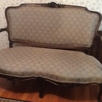 antique settee