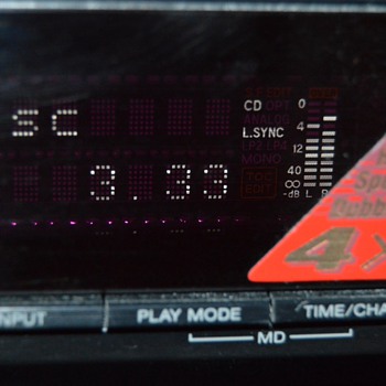 Sony MXD-D4 cd/md combo deck - Electronics