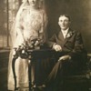 Old Photo of newlyweds 