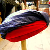 Hattie Carnegie Silk Dupioni Hat ... 50s