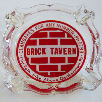Two Vintage Ashtrays…... - Tobacciana