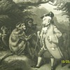 painted by e. landseer  engraved by j sartain the travelled monkey. sign Engraved for the Eclectic magazine. 1827-1872