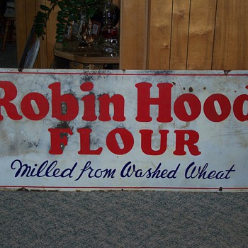 Robin Hood Flour Sign