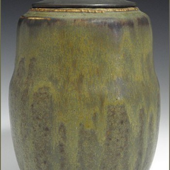 Four Stoneware Examples by Patrick Nordström (1870-1929) - Art Pottery