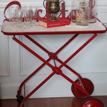 Vintage Bar Cart - Art Deco