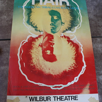 1968 Poster from the Rock Musical Hair - Posters and Prints