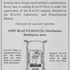 1921 - E A Co Flour Advertisement