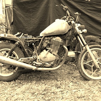 The beginning of Frankenbike - Motorcycles