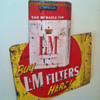 Double sided L&M/Chesterfield Sign