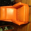 My orange chair. Almost broke my back picking up. 
