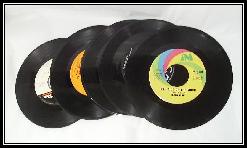 Some old 45 rpm Vinyl Records Collectors Weekly