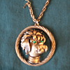 My 1st piece of vintage jewelry, Trifari pendant