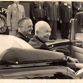 President Eisenhower in Paris 1959 