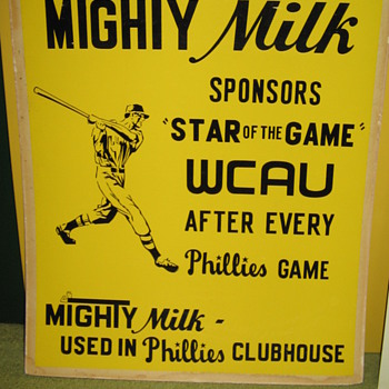 Abbotts Dairy , Abbott's Dairy , Mighty Milk , Philadelphia sports , Phillies - Baseball
