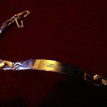 ID bracelet with Old Clasp - Fine Jewelry
