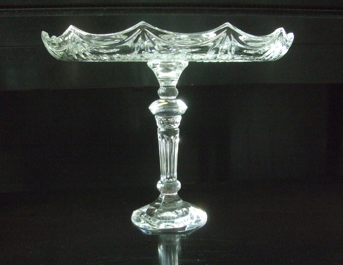 Stunning crystal cake stand Collectors Weekly