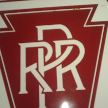 Old Railroad Sign 