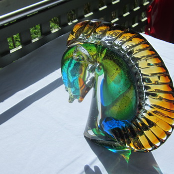 Seahorse - Art Glass