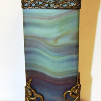 Lithyalin Glass Vase - 19th Century - Egermann? Sevres? - Art Glass
