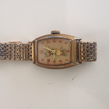 1947 Ingersol Disney Daisy Duck Wristwatch - Wristwatches