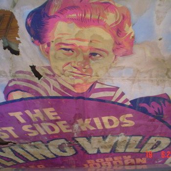 Old hand painted movie posters from the 1940's - Posters and Prints