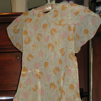 Two Darling Vintage Childrens Dresses- - Womens Clothing