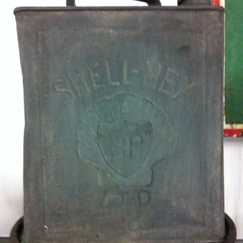 Very rare oil can - Petroliana