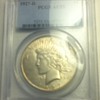 1927 & 1928 Peace Dollars