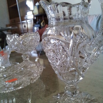 Glass crystal set - Glassware
