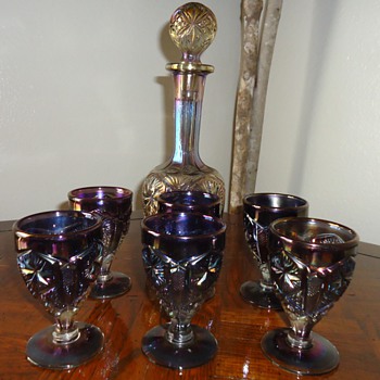 Info Needed about Decanter Set and Glasses  