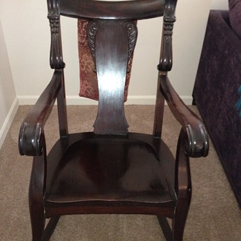 My Lions Head Rocking chair