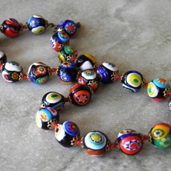 Vintage Millefiore Beads