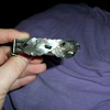 Hobe Blue Clear Crystal Rhinestone Antique Silvertone 