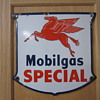 1946 Mobilgas Pump Sign 