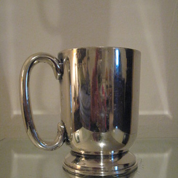 ELKINGTON PLATE MUG 1 PINT SILVERPLATED