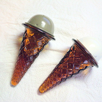 Amber Cone Salt and Pepper - Kitchen