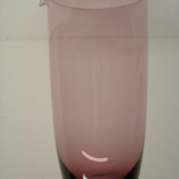 unknown drink set - Art Glass