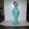 Pairpoint decanter (?)  Turquoise