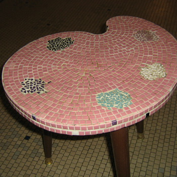 DIY Mosiac table from 60's - for AmberRose - Furniture