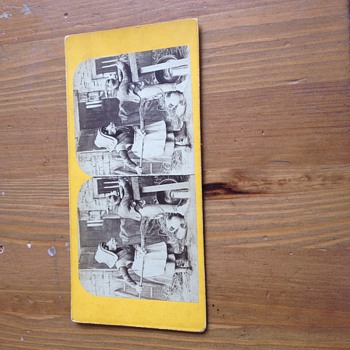 Rare French Stereoviews "Les Metamorphoses Du Jour" Photos - Photographs