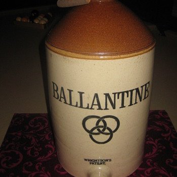 ballantine james stiff and sons beer cask