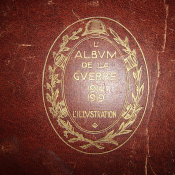 WW1 Book  L'Album De La Guerre 