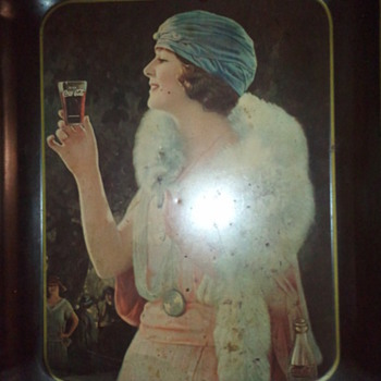 Coca-Cola trays