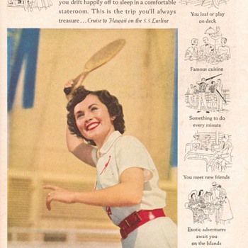 1951 - Matson Lurline Advertisement